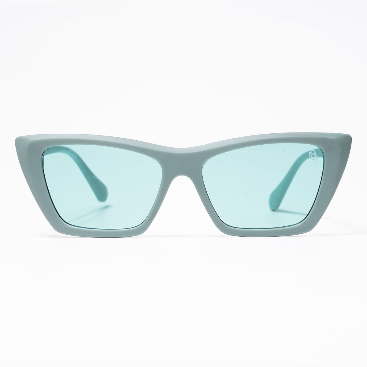 Eyejack Matte Green Cateye Sunglasses for Men and Women - view 4