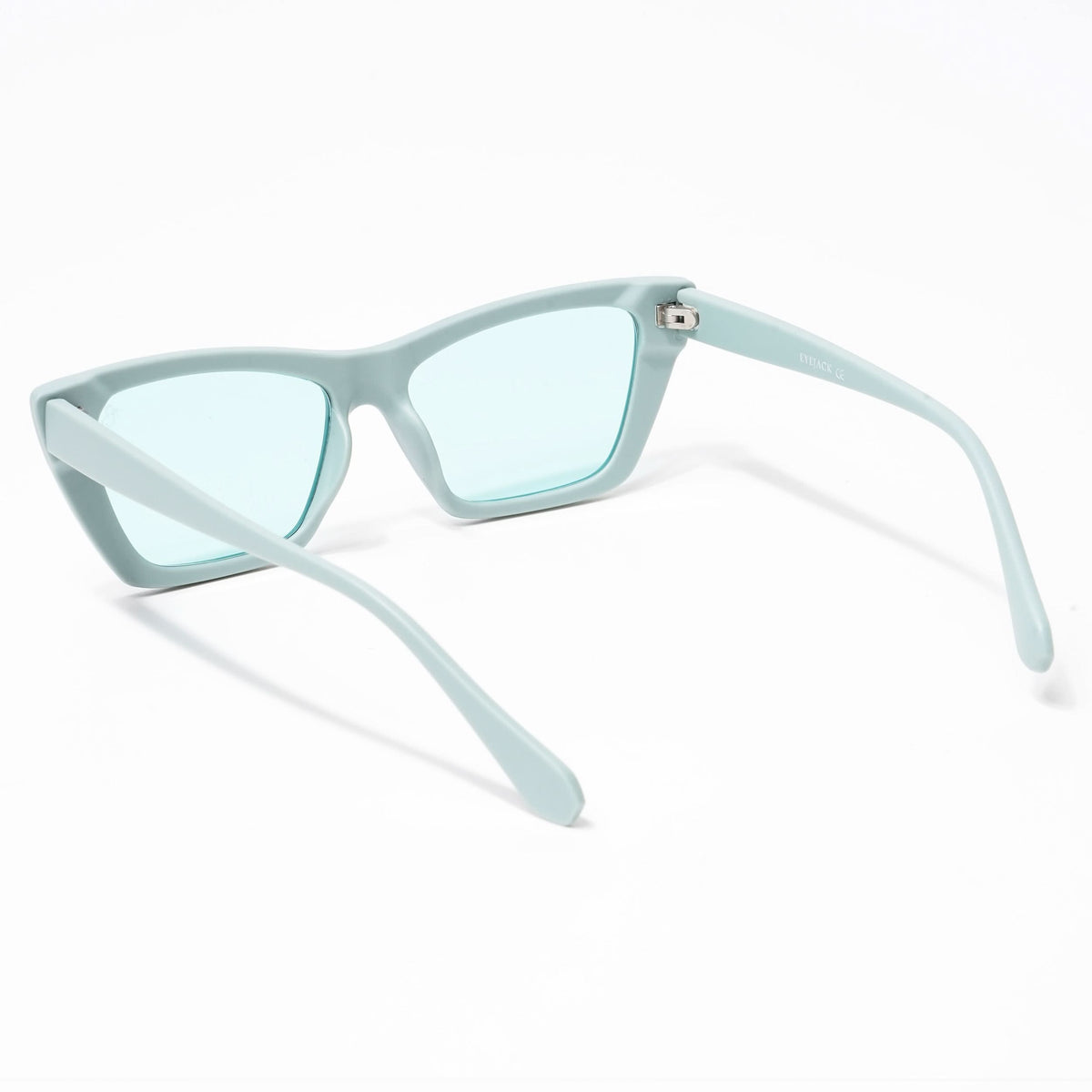 Eyejack Matte Green Cateye Sunglasses for Men and Women - view 5