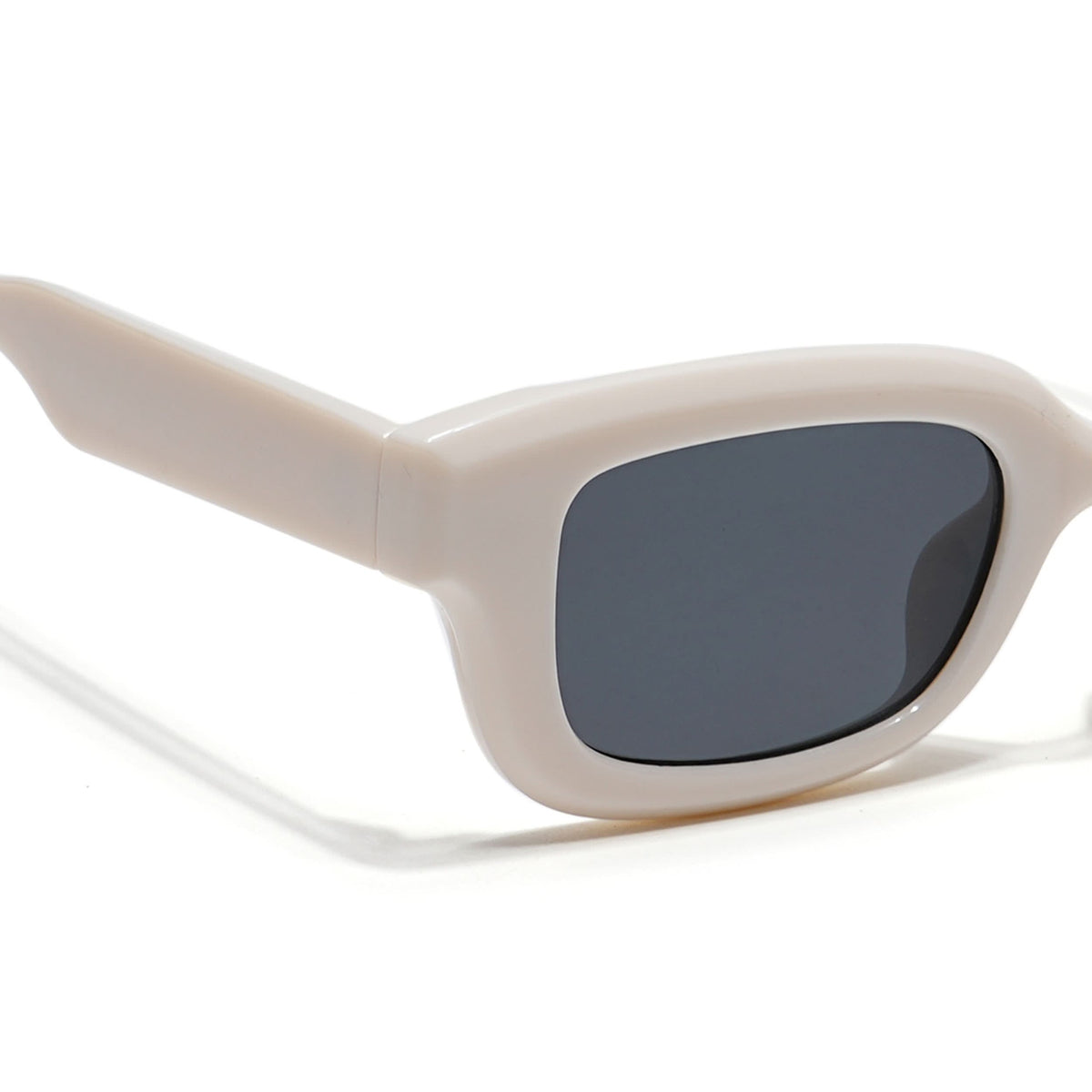 Eyejack White Wayfarer Sunglasses for Men and Women - view 5