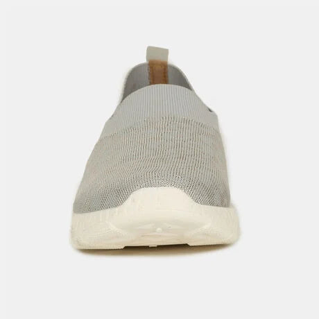 Bata Women Grey Casual Slip-on Shoes