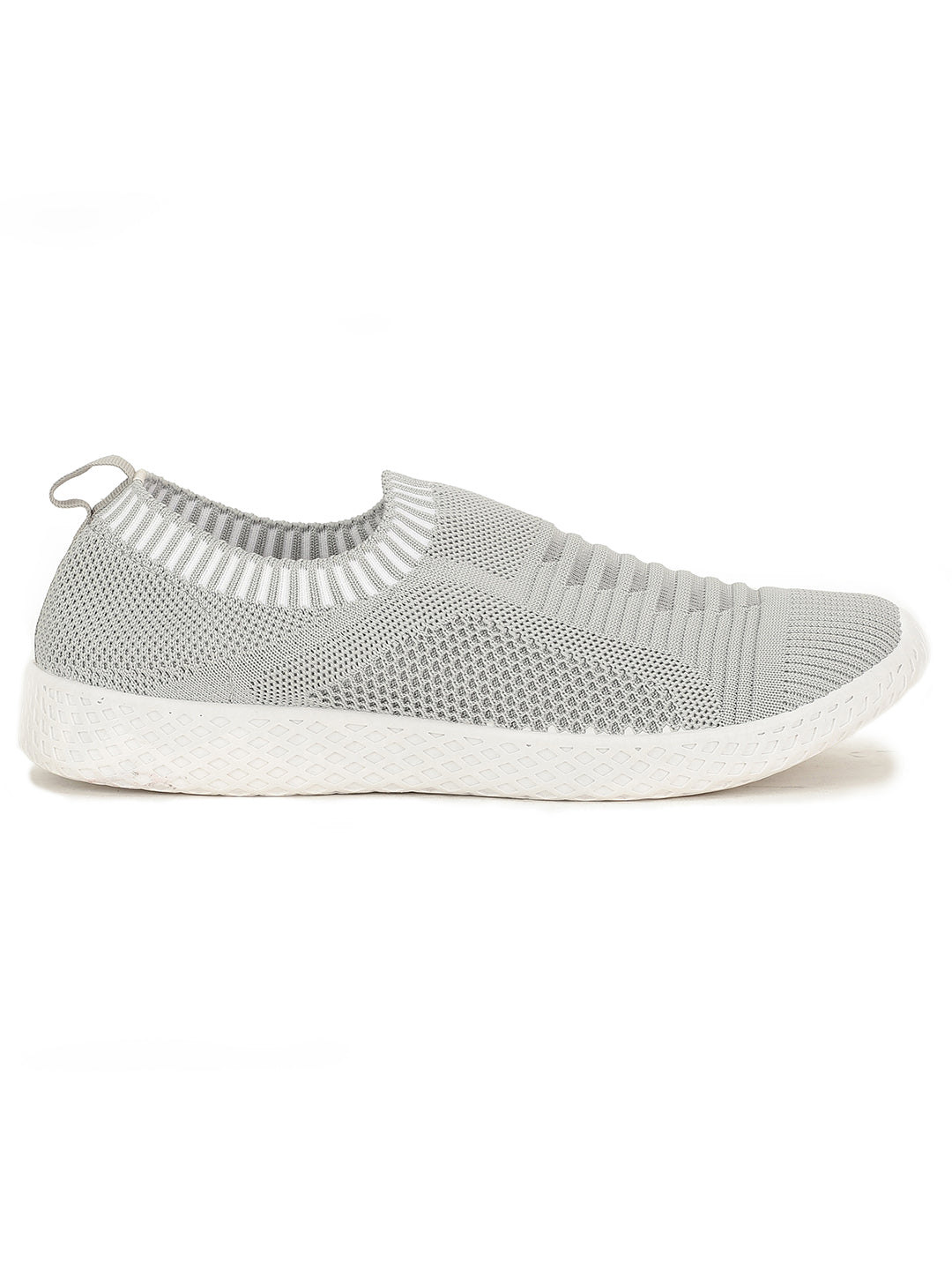 Bata Women Grey Casual Slip-on Shoes - Grey - View 2