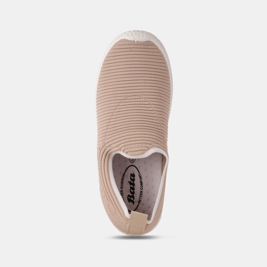 Bata Women Brown Casual Slip-on Shoes