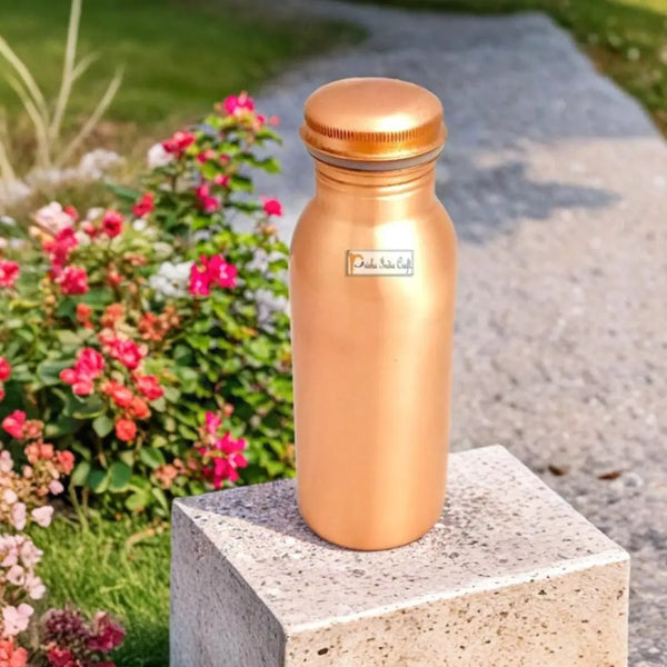 Pure copper water bottle (500ml) | PRISHA INDIA CRAFT Prisha India Craft