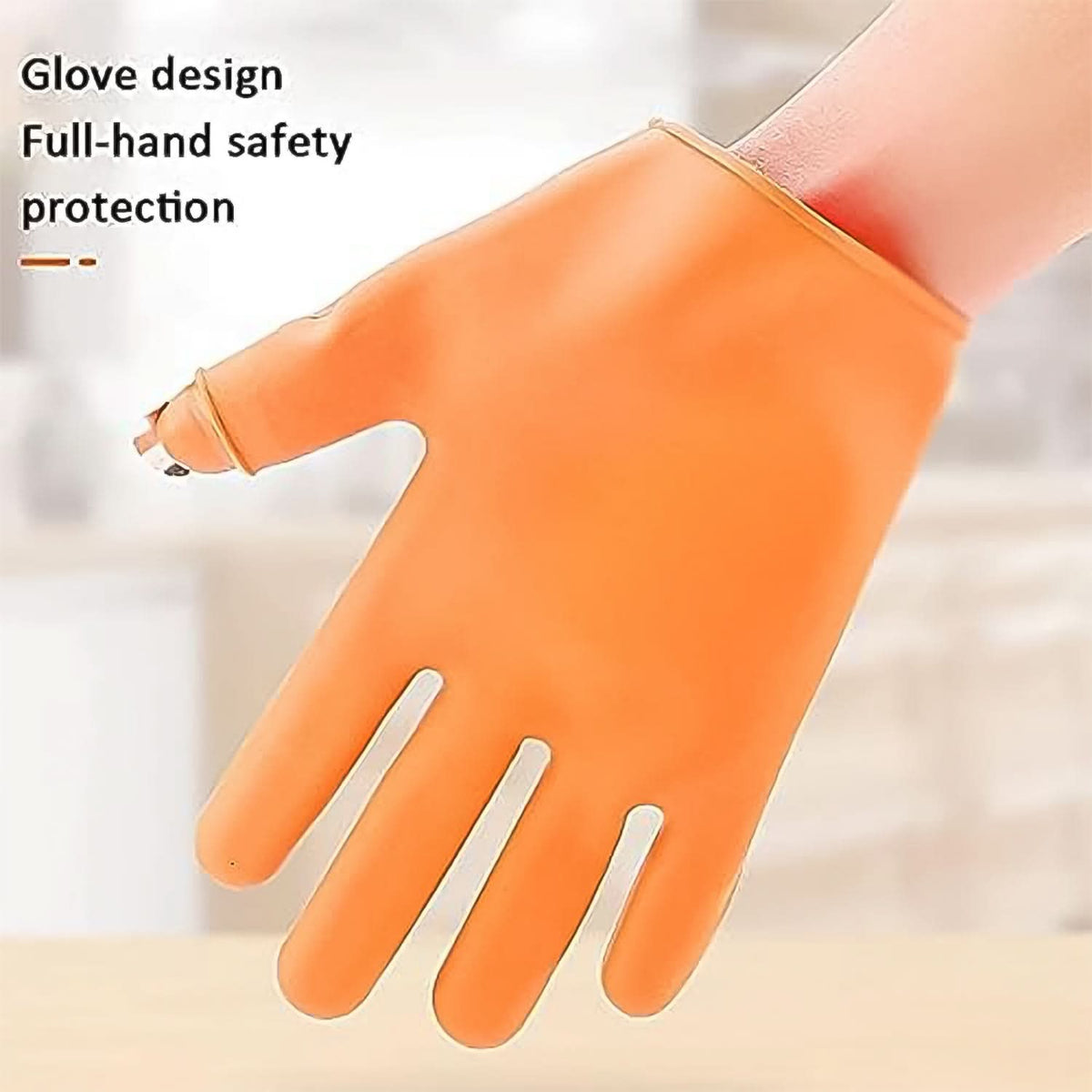 Gloves Silicone Thumb Knife Finger Protector HP DD