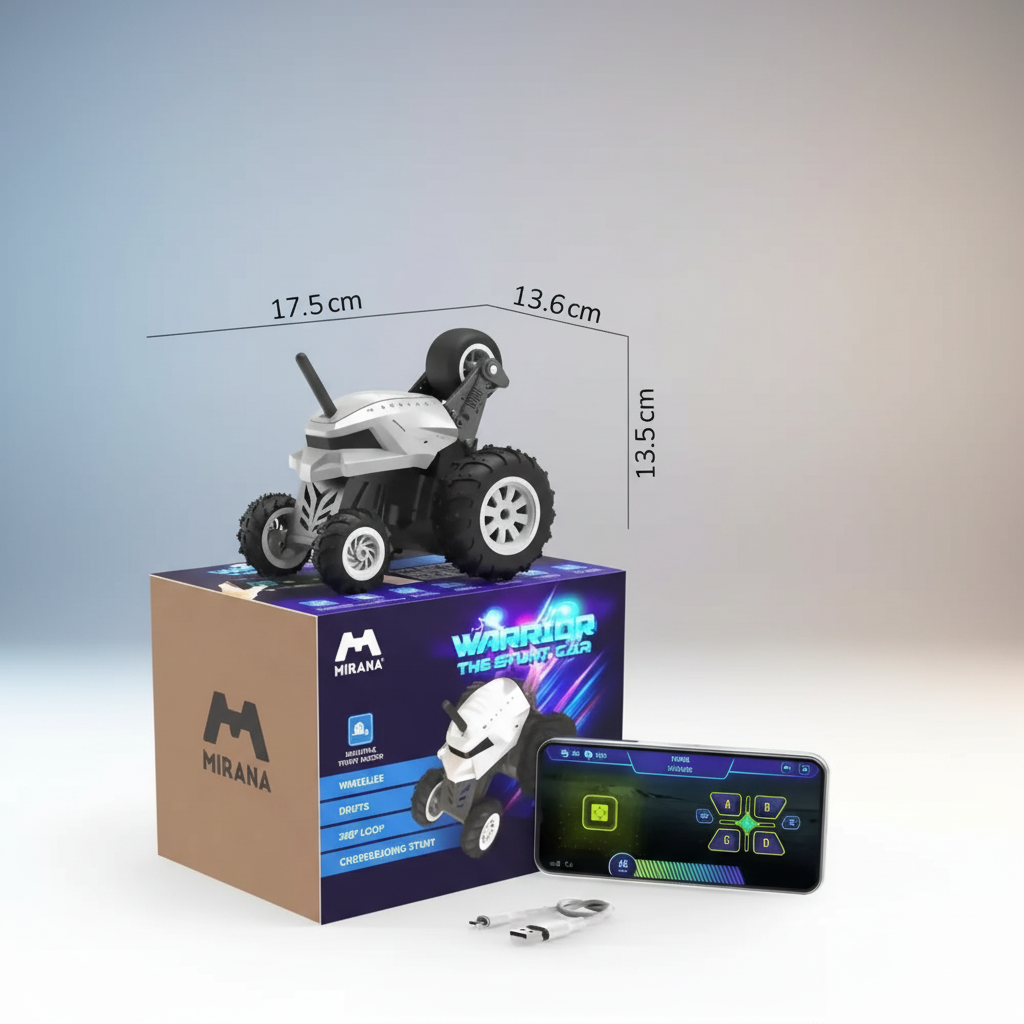 App Control Warrior Stunt Car SUPER