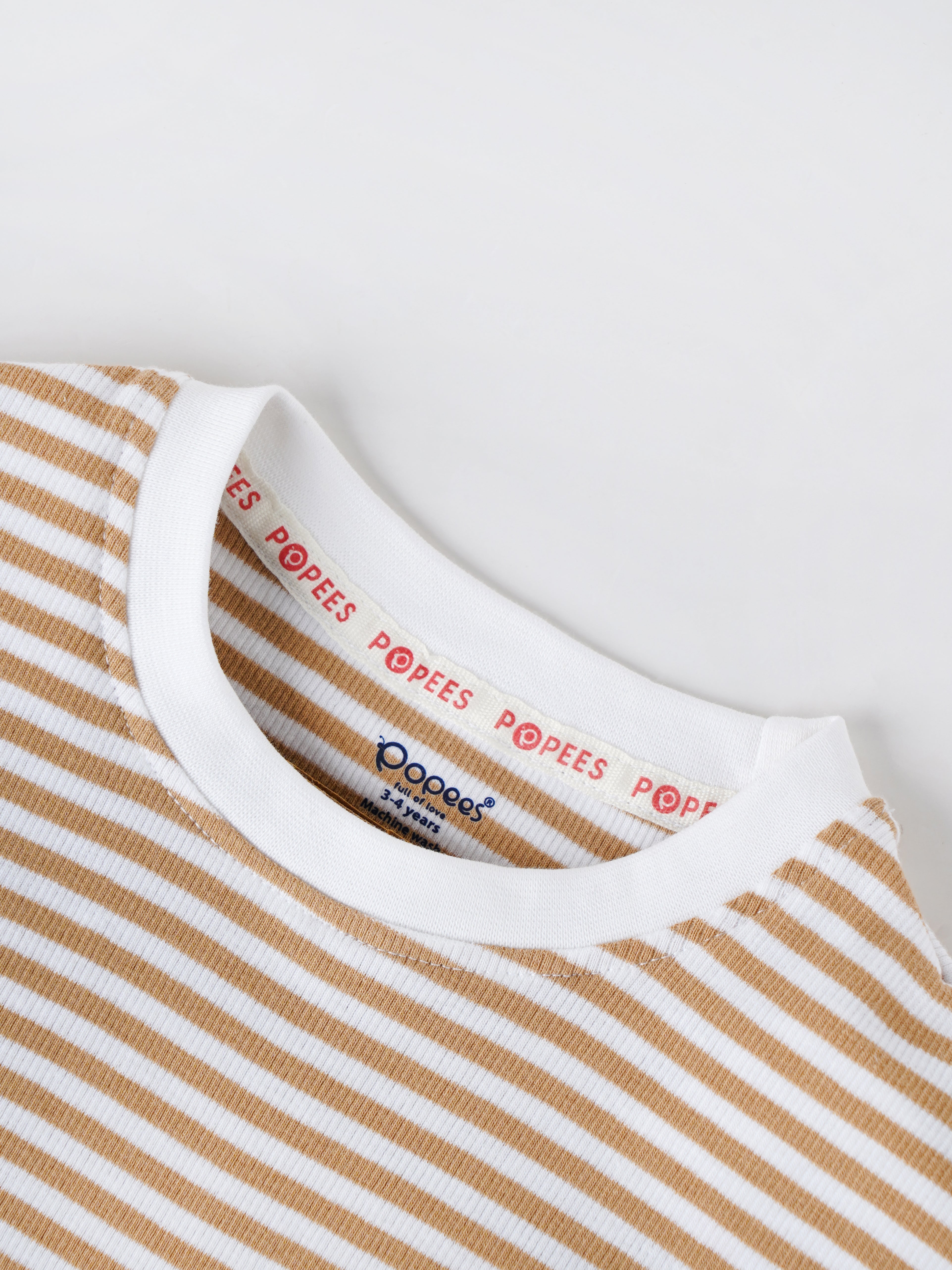 Popees Cotton Boys T-Shirt for Ages (1–8 Years) with Patch Pocket for Kid - Image 3
