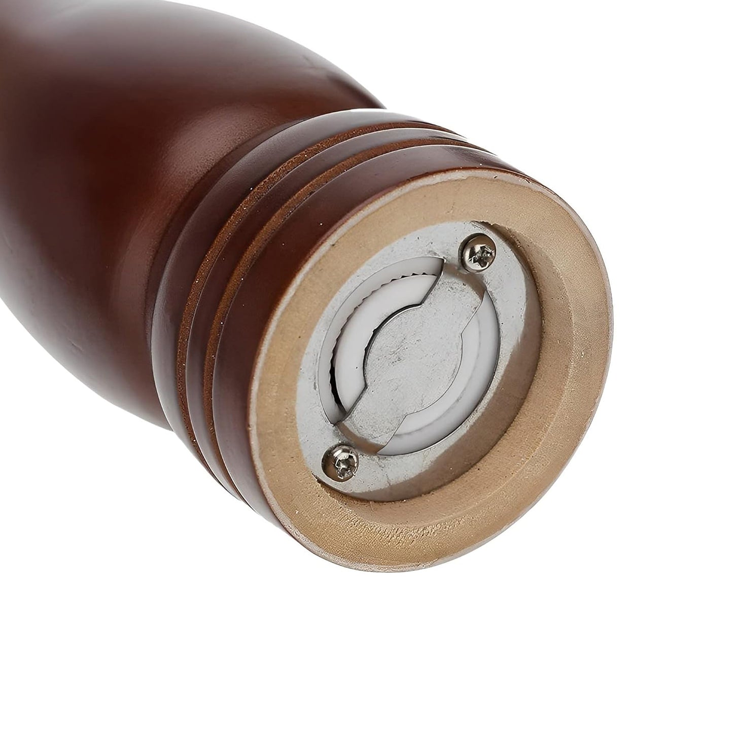 Wood Pepper Grinder for Your Kitchen & Grinding Salt Refillable, Salt Shakers with Adjustable Ceramic Rotor (1 Pc)
