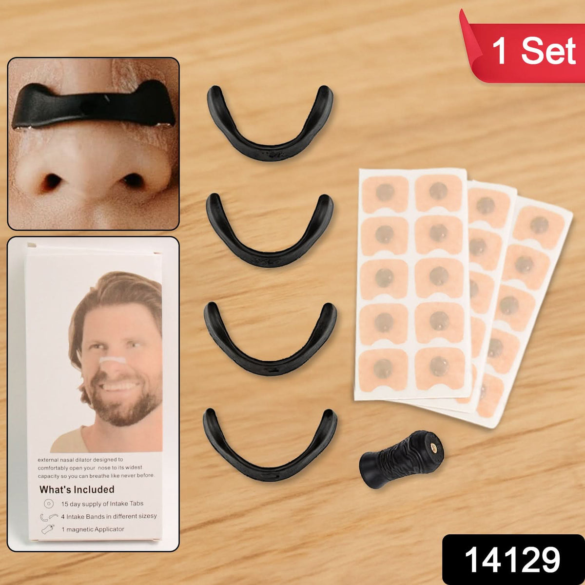 Nasal Strip Starter Kit - Boost Oxygen Intake Reduce Snoring (1 Set) HP DD