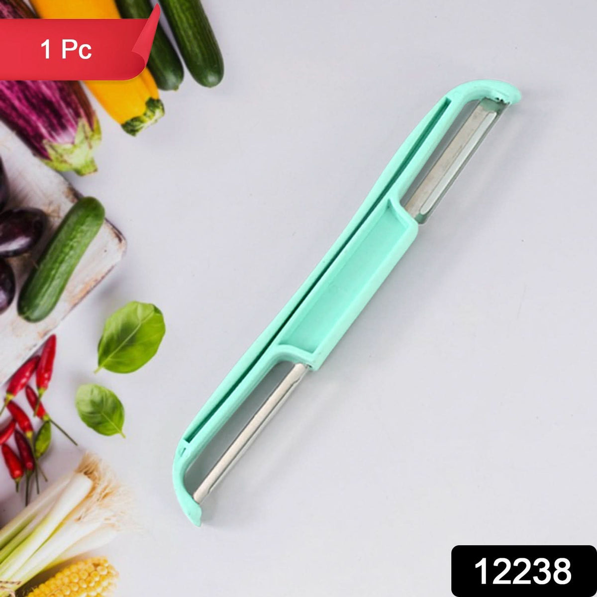 Double Side Potato Peeler Stainless Steel Peeler Cutter (1 Pc) HP DD