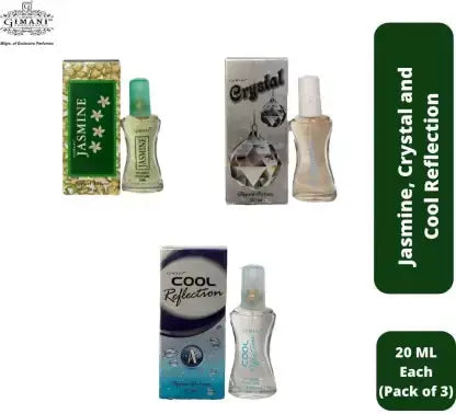 Gimani Rose Roze, Blue Ocean and Chocolate Perfume (20ml Each, Pack of 3) Gimanifragrances