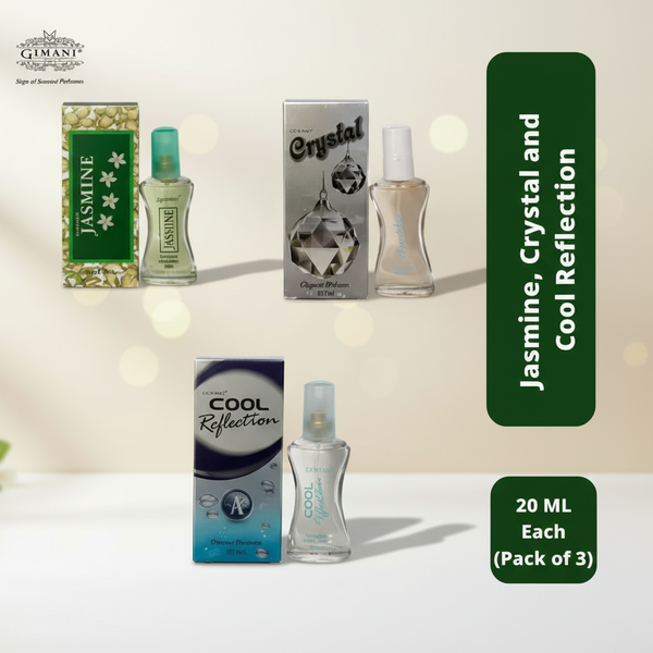 Gimani Rose Roze, Blue Ocean and Chocolate Perfume (20ml Each, Pack of 3) Gimanifragrances