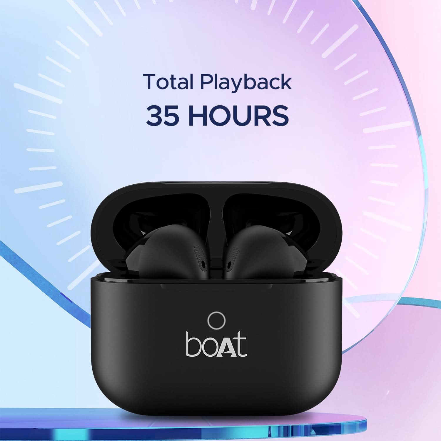 boAt Airdopes Ace Wireless Earbuds with ASAP™ Charge -( Active Black) Halfpe Deals