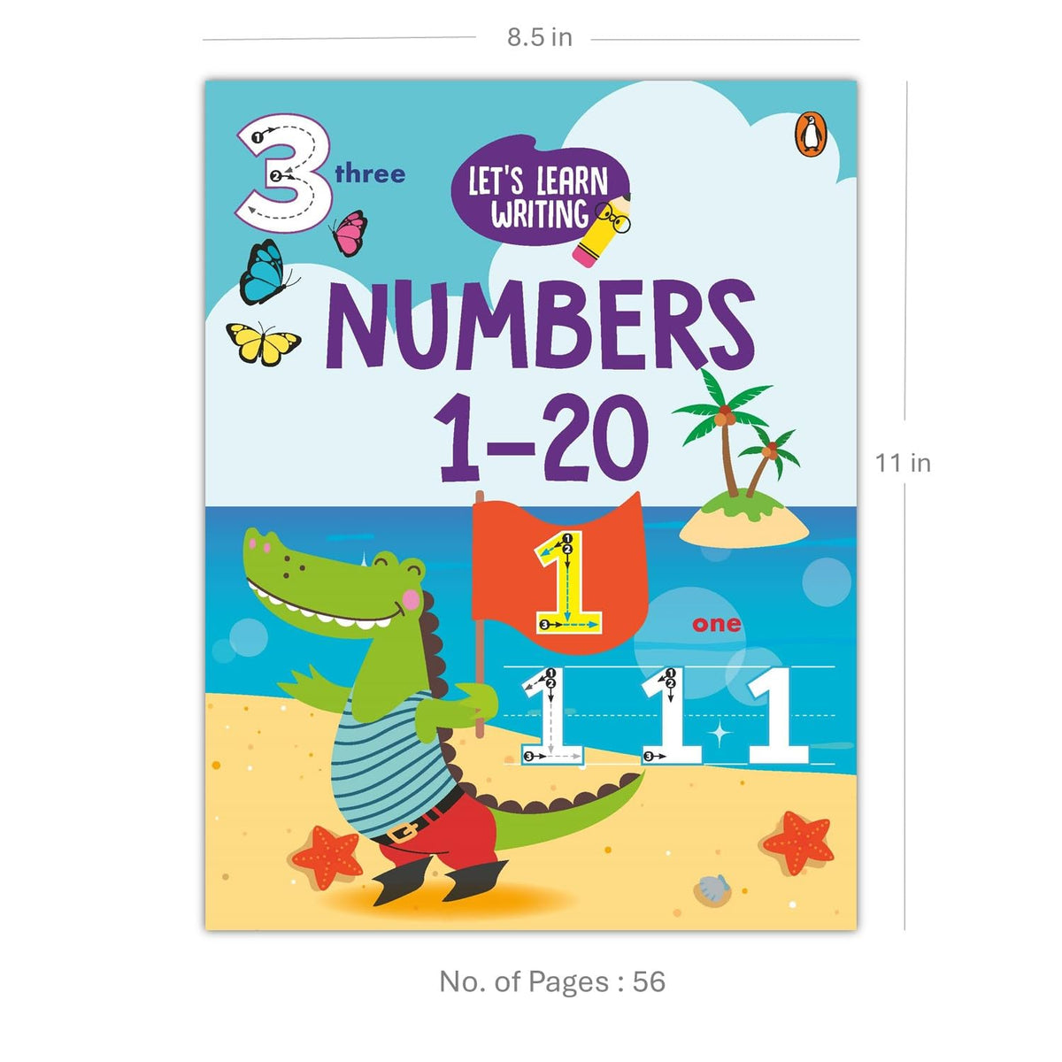 Let's Learn Writing: Numbers 1 to 20
