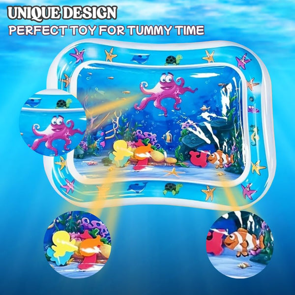 Toy Imagine Baby Tummy Time Water Play Mat | Sensory Activity Gym for Infants | Leak-Proof Inflatable Learning Mat (6–12 Months) Deals Zone