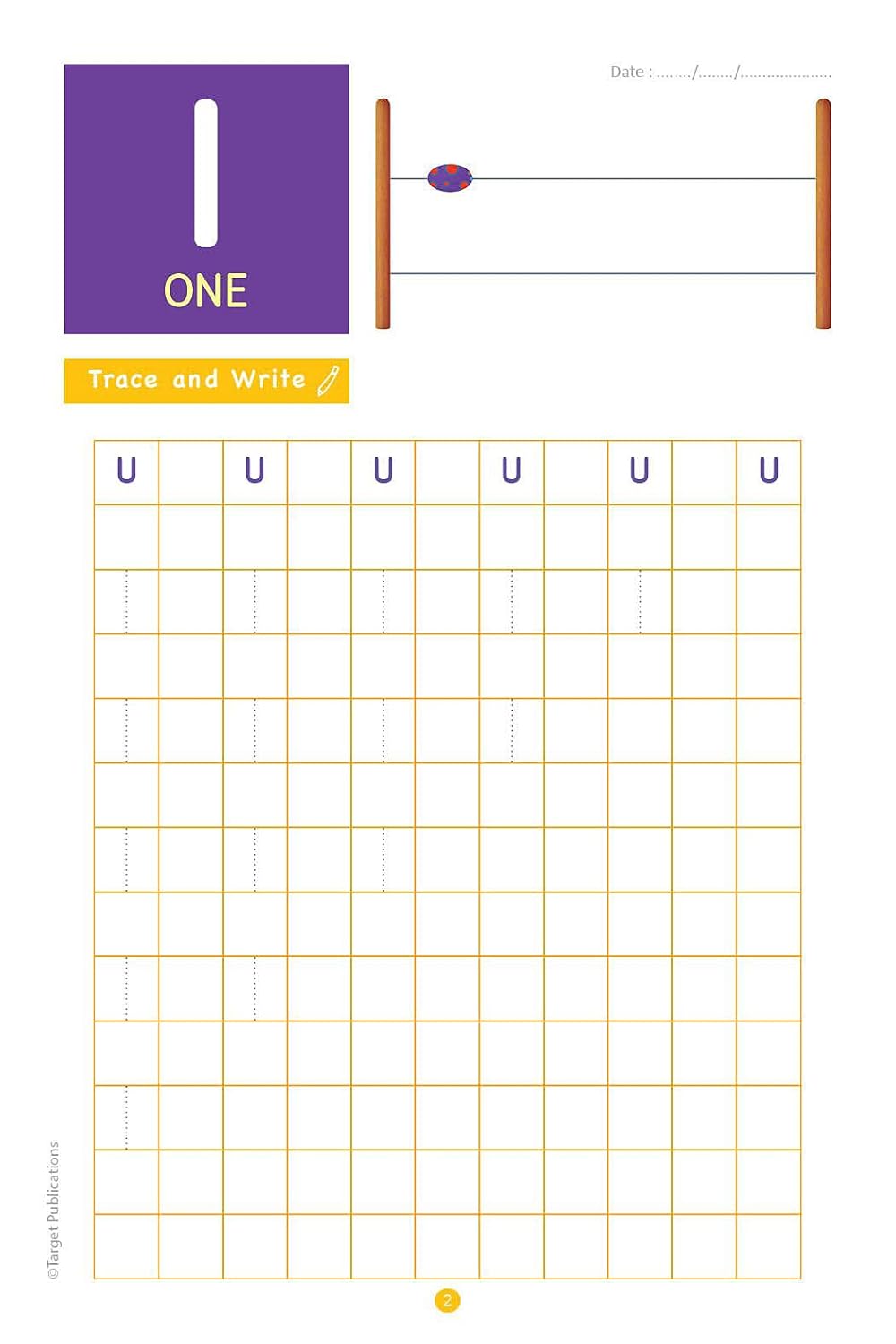 Number Count & Writing Book B (1-20) for Kids 3-5 Years - Image 3