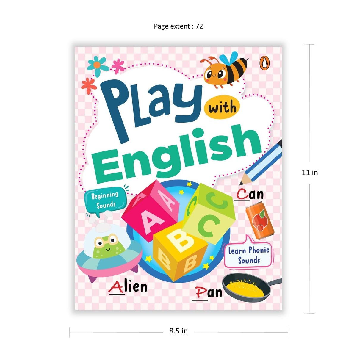 Play with English: Fun and Interactive English Learning Workbook for Kids
