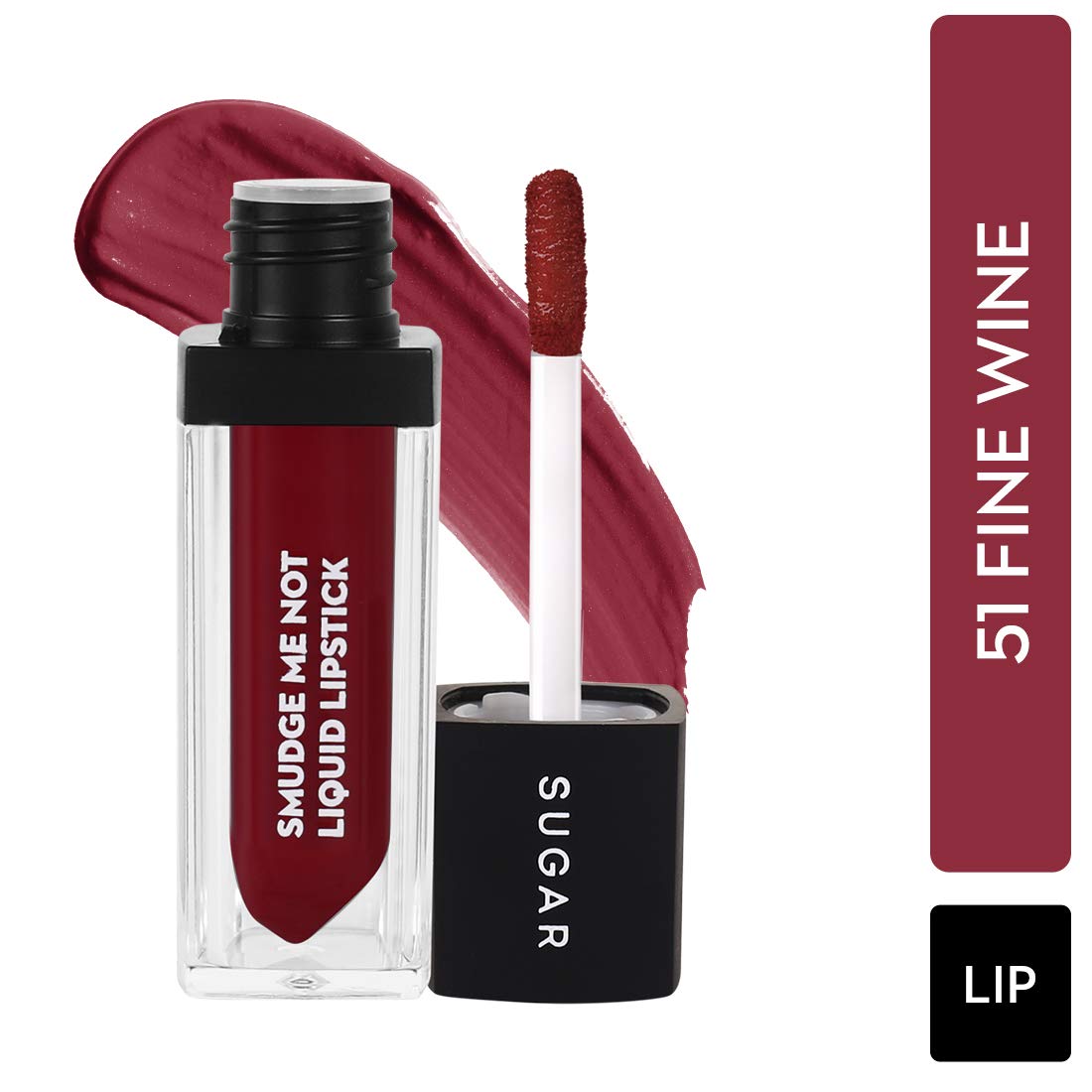 SUGAR Smudge Me Not Liquid Lipstick - 51 Fine Wine (499)