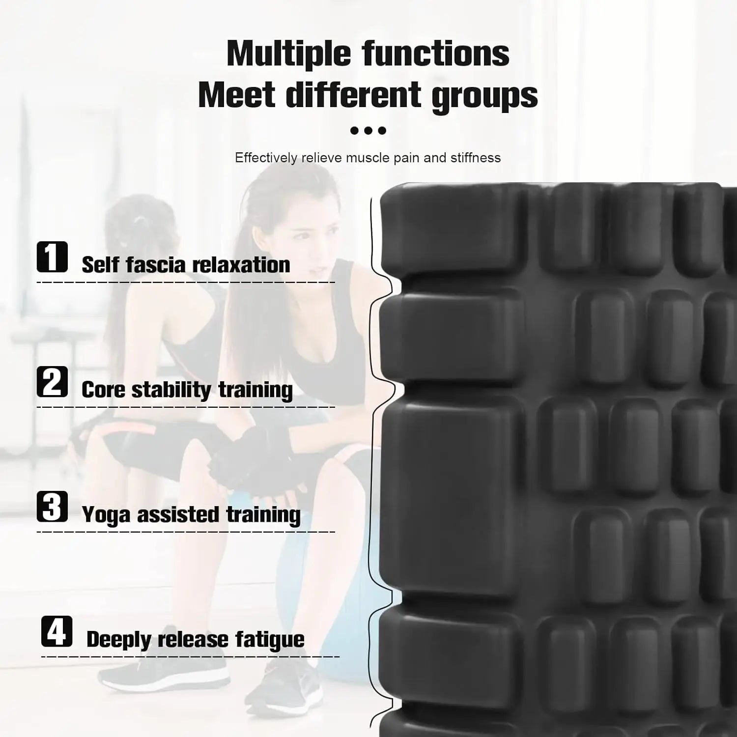 ZEVORA Standard Foam Roller AVENUE OVERSEAS