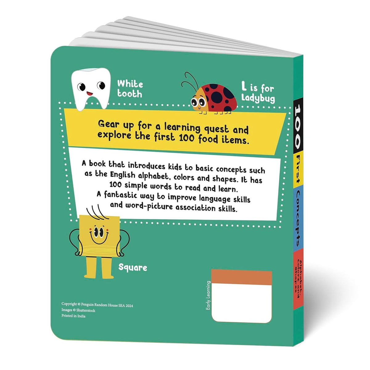 100 First Concepts: Alphabet, Shapes and