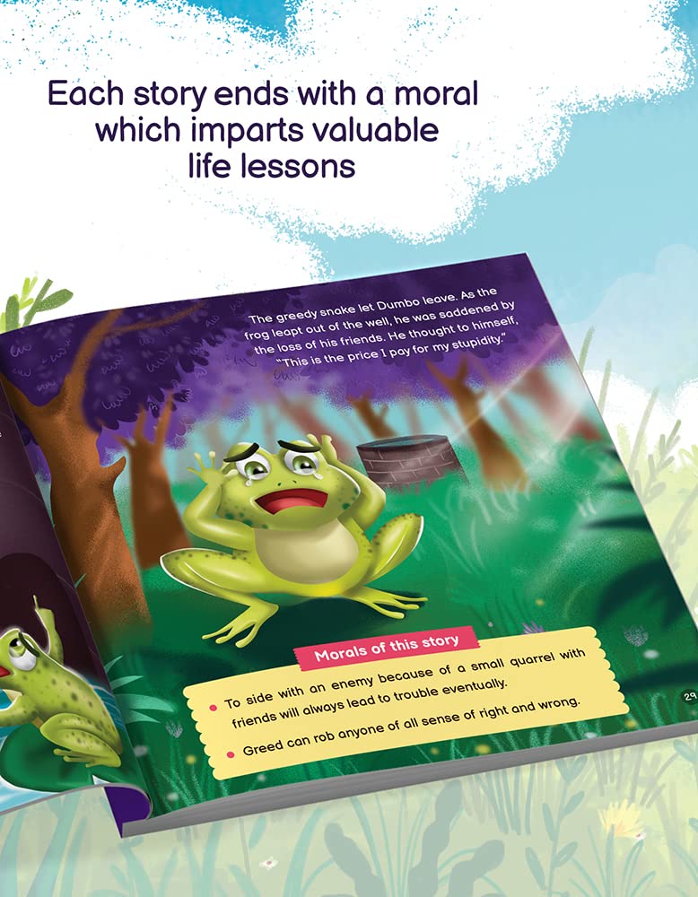 Traditional Moral Stories Book for Kids Panchatantra 4