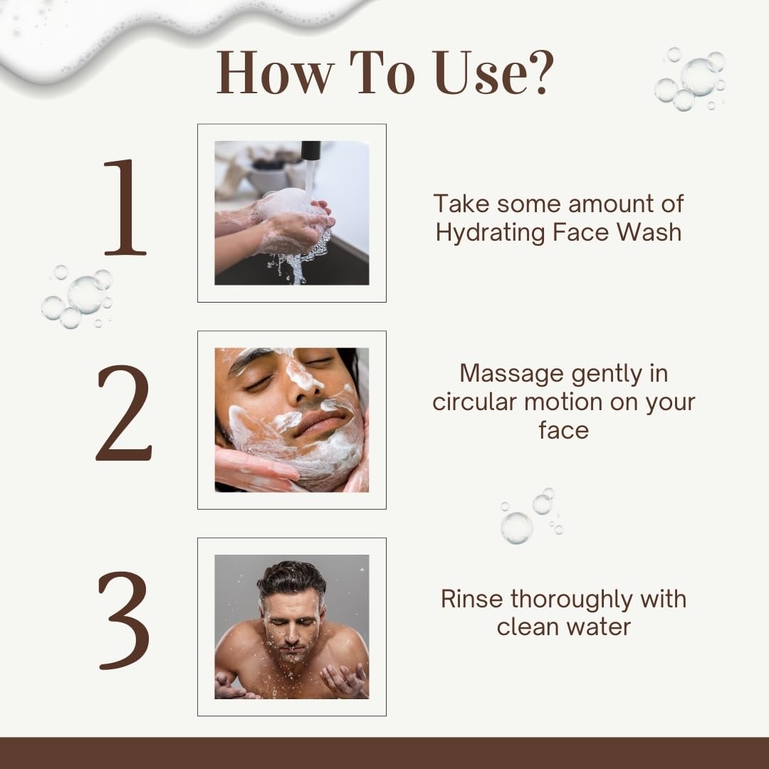 UrbanMooch Activated Charcoal Face Wash for Men – Deep Cleansing Daily Cleanser with Aloe Vera & Niacinamide | Removes Blackheads, Oil & Impurities | Brightening & Refreshing Skin – 100 ml Lohiya Retails