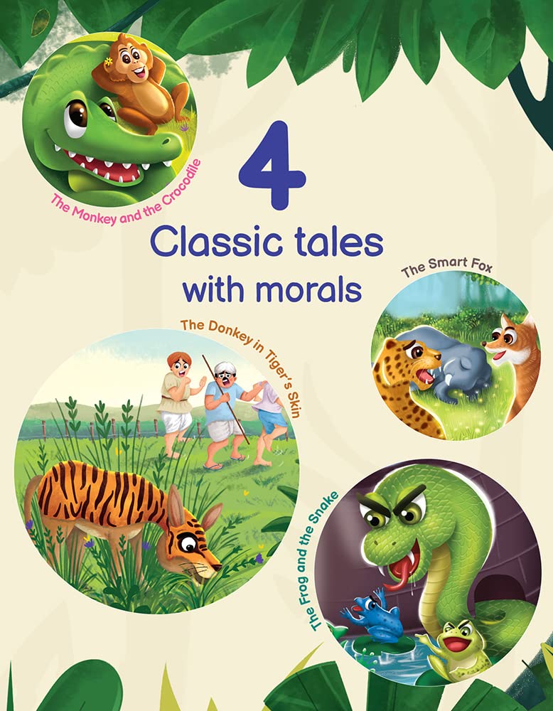 Traditional Moral Stories Book for Kids Panchatantra 4