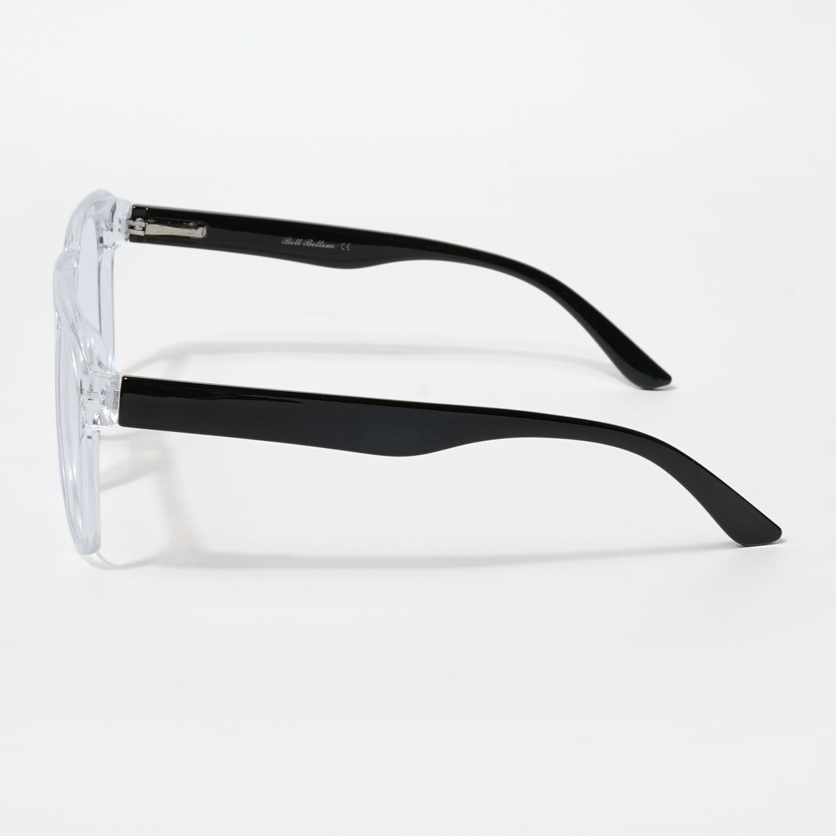 Eyejack Bell Bottom Transparent Square Eyeglasses for Men and Women - Style L361 - view 4