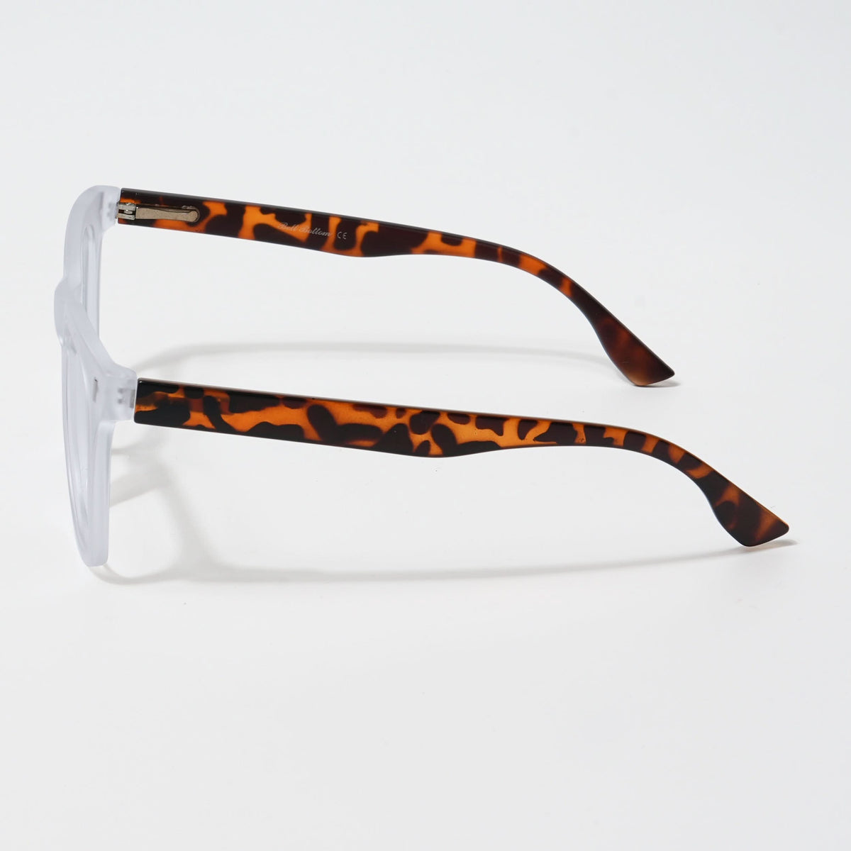 Eyejack Bell Bottom Matte Transparent Square Eyeglasses for Men and Women - Style L391 - view 4