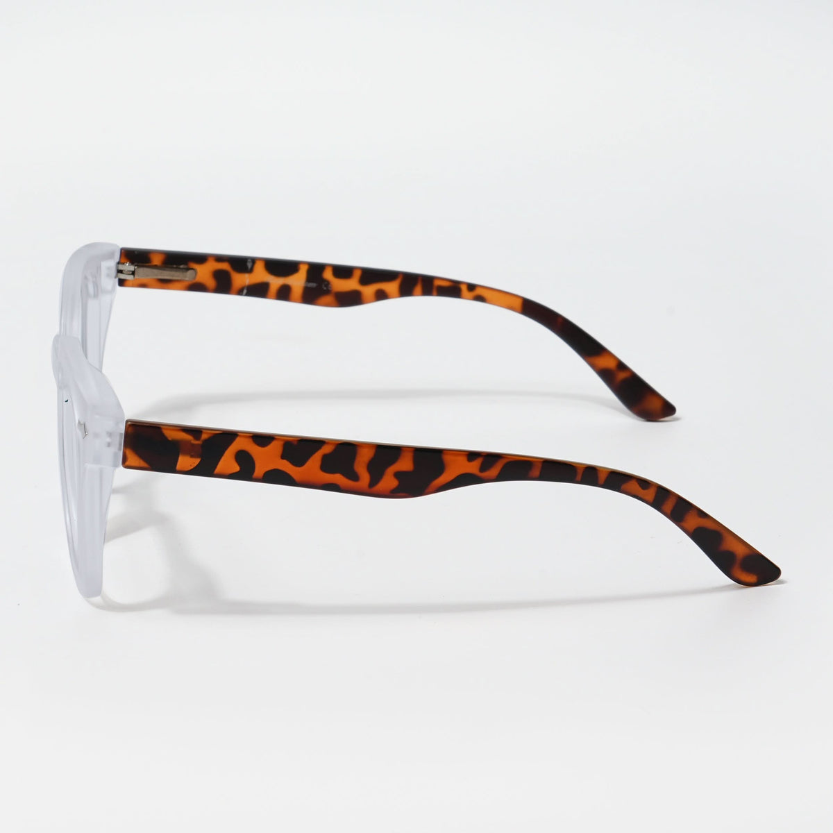 Eyejack Bell Bottom Matte Transparent Square Eyeglasses for Men and Women - Style L400 - view 4