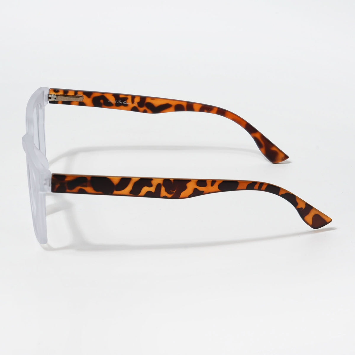 Eyejack Bell Bottom Matte Transparent Rectangle Eyeglasses for Men and Women - Style L418 - view 4