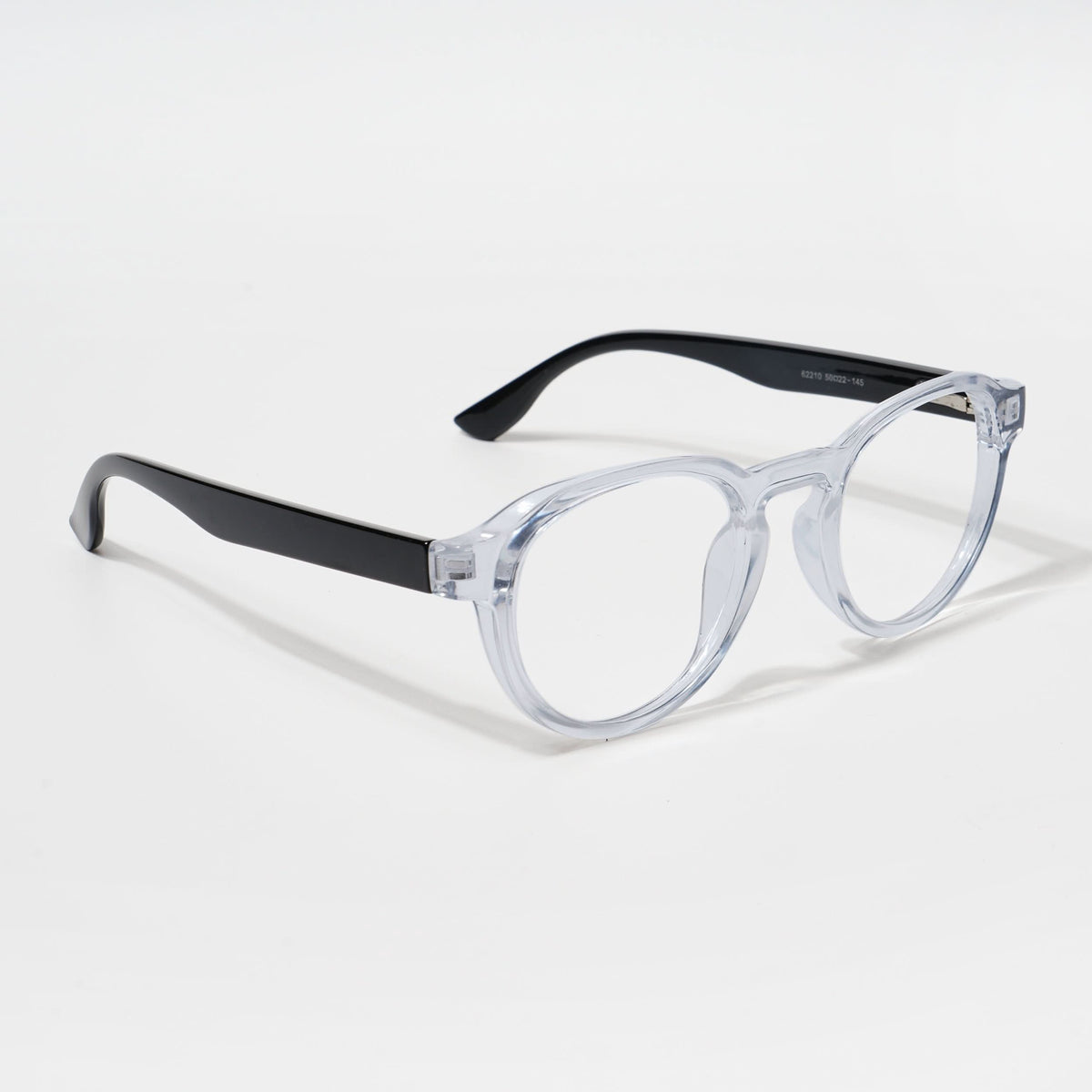 Eyejack Bell Bottom Transparent Round Eyeglasses for Men and Women - view 1