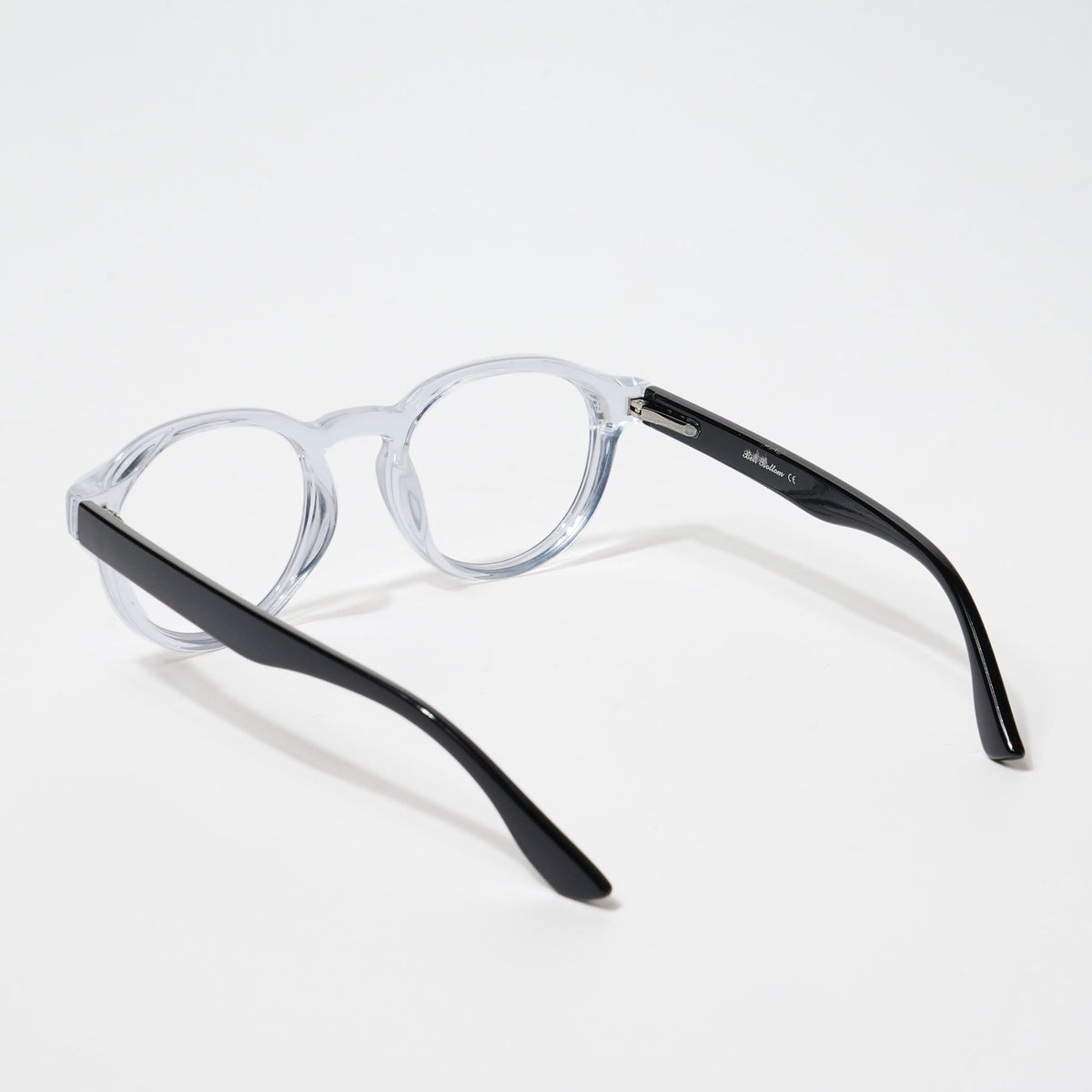 Eyejack Bell Bottom Transparent Round Eyeglasses for Men and Women - view 3
