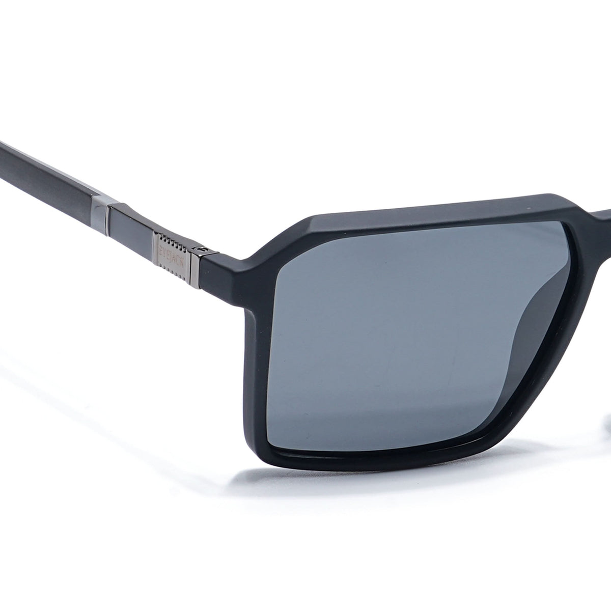 Eyejack Black Square Sunglasses for Men and Women - Style 1121 - view 5