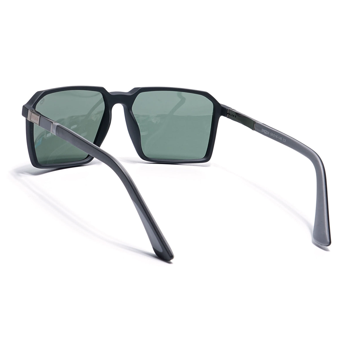 Eyejack Black Square Sunglasses for Men and Women - Style 1122 - view 6