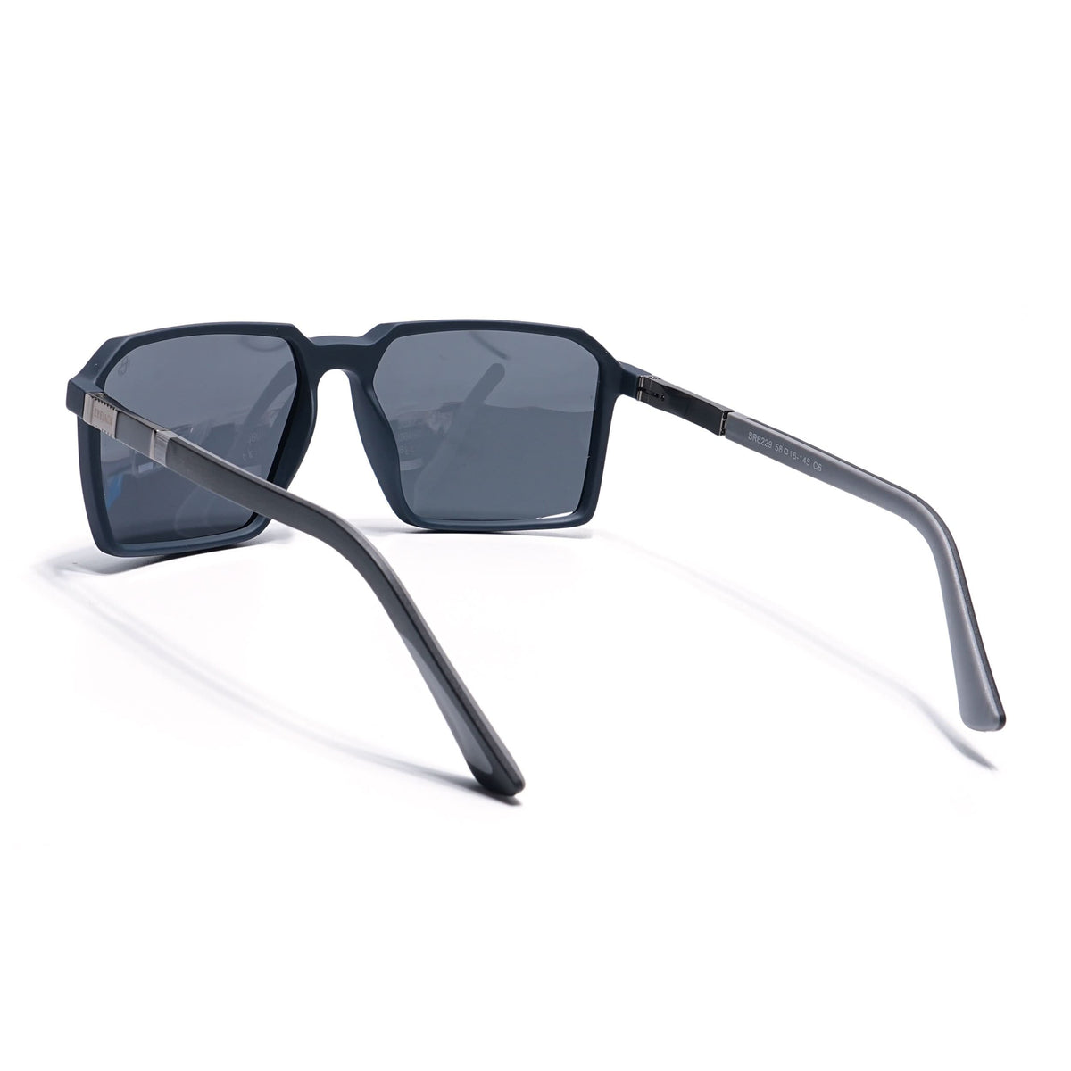 Eyejack Blue Square Sunglasses for Men and Women - Style 1123 - view 6