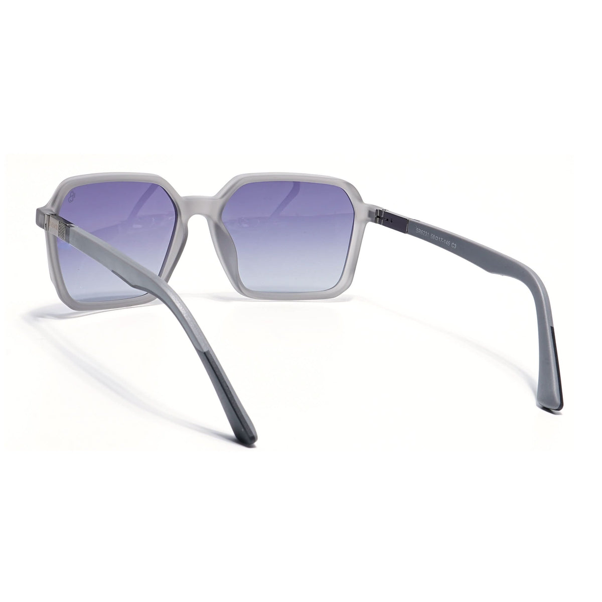Eyejack Grey Square Sunglasses for Men and Women - Style 1129 - view 4