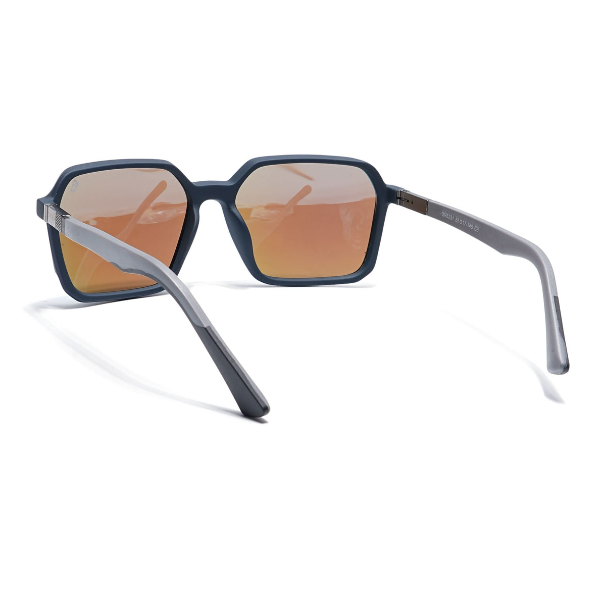 Eyejack Blue Square Sunglasses for Men and Women - Style 1130 - view 4