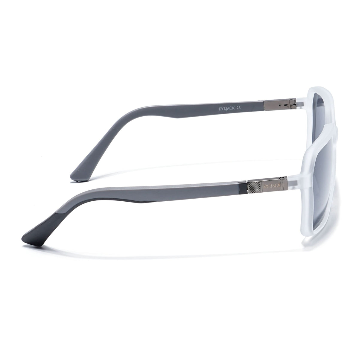 Eyejack Transparent Square Sunglasses for Men and Women - Style 1131 - view 7