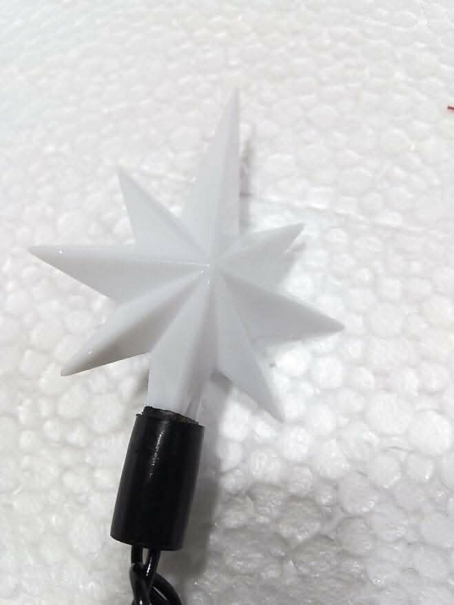 Christmas Sparkle and Shine with this 20-Bulb Tricolor Serial Light (Length: 21 feet ) collectivezone