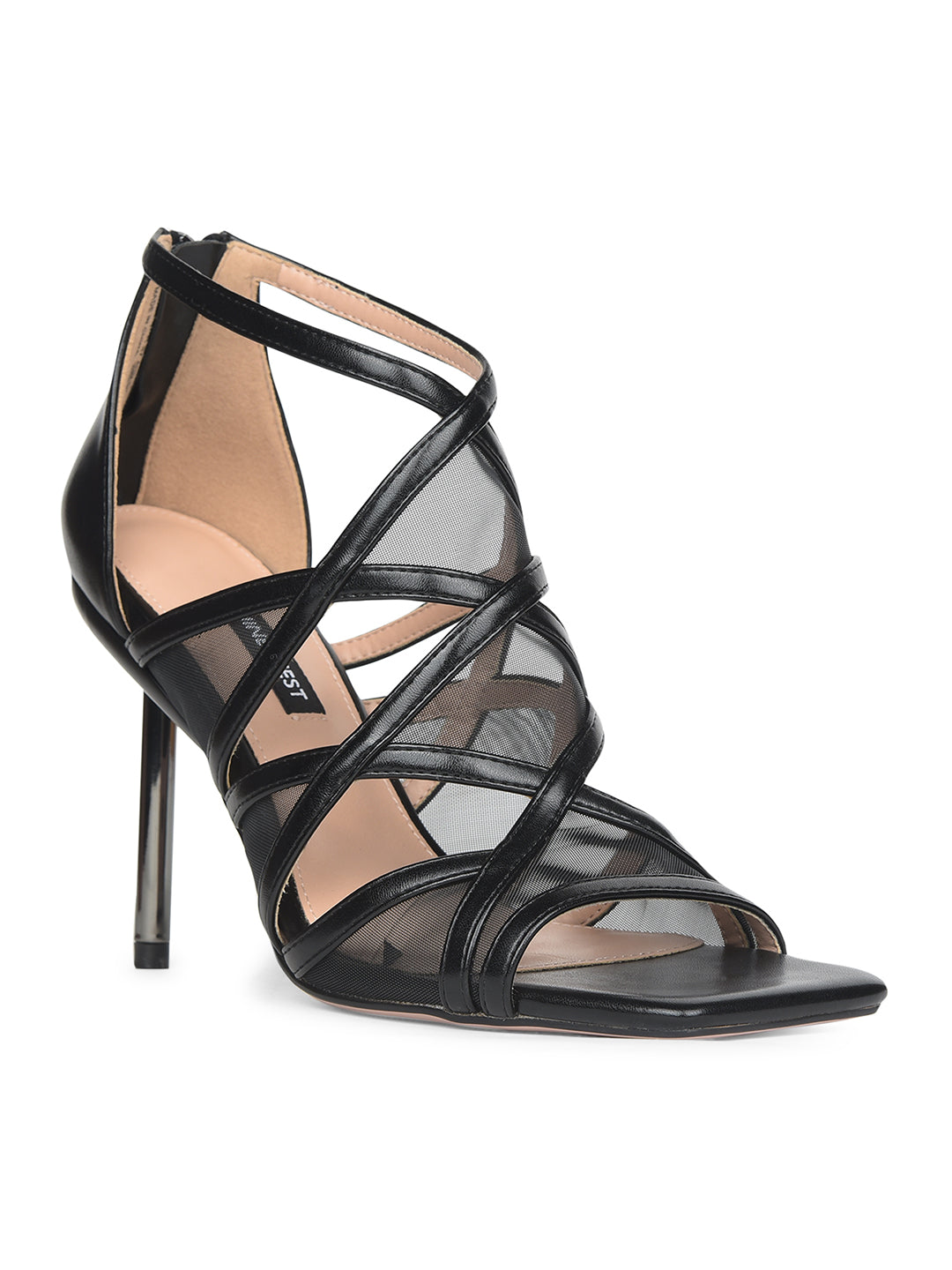 Nine West Women Gladiator-style Stiletto Heel Sandal - Black - View 1
