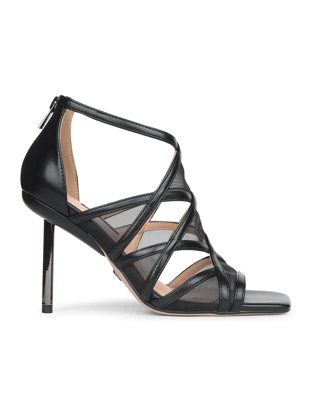 Nine West Women Gladiator-style Stiletto Heel Sandal - Black - View 2