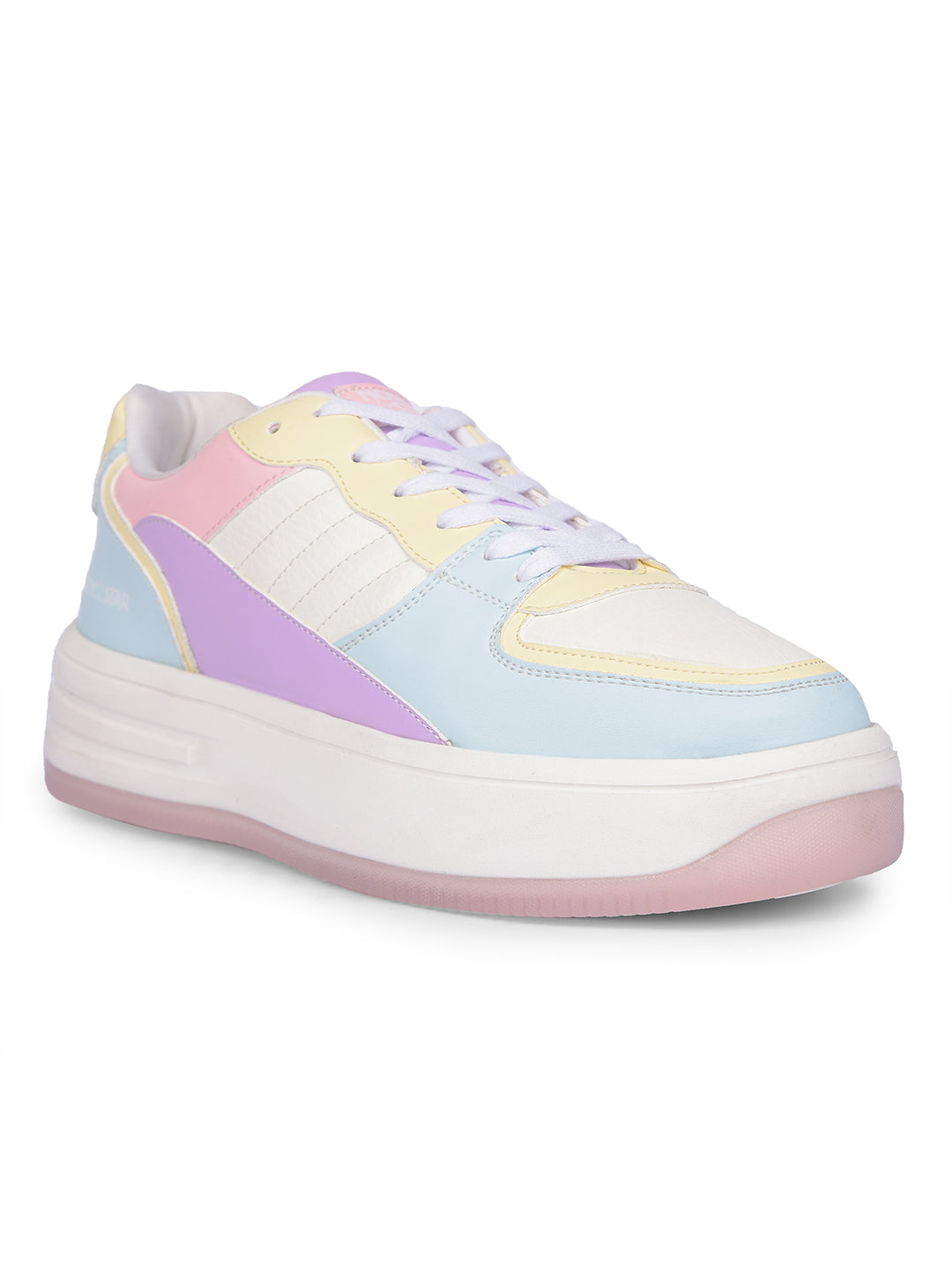 North Star Women Multicolour Casual Lace-up Sneakers - Multicolour - View 1