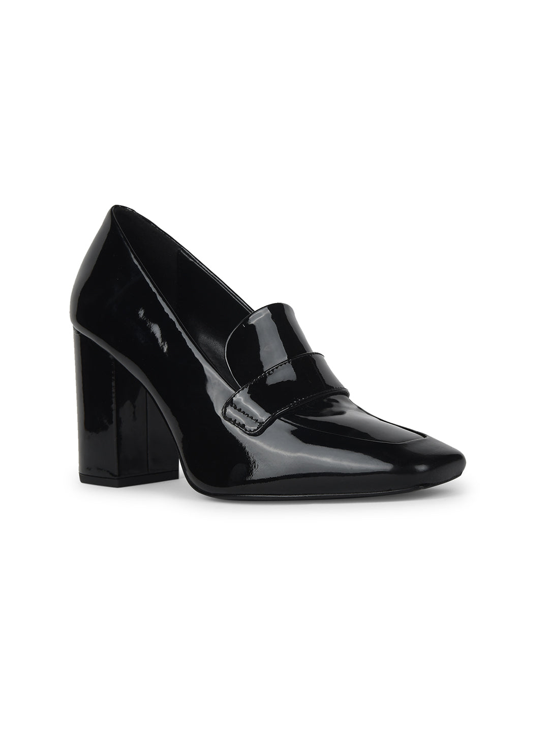 Nine West Women Casual Block Heel Pump - Black - View 1