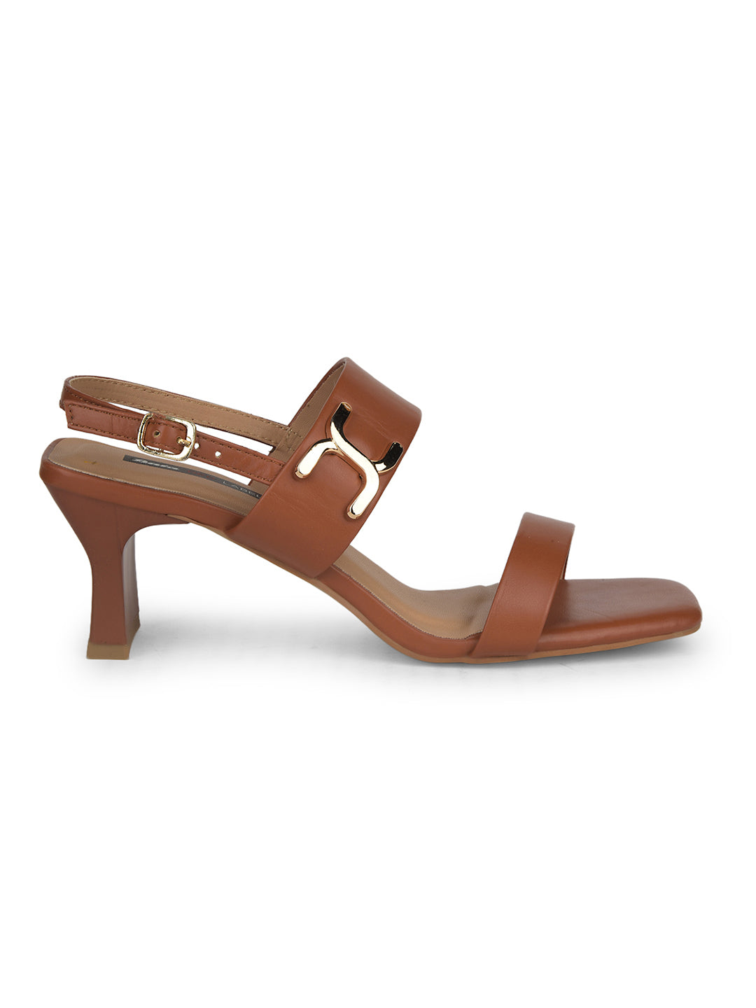 Bata Women's Tan Block Heel Sandals - Tan