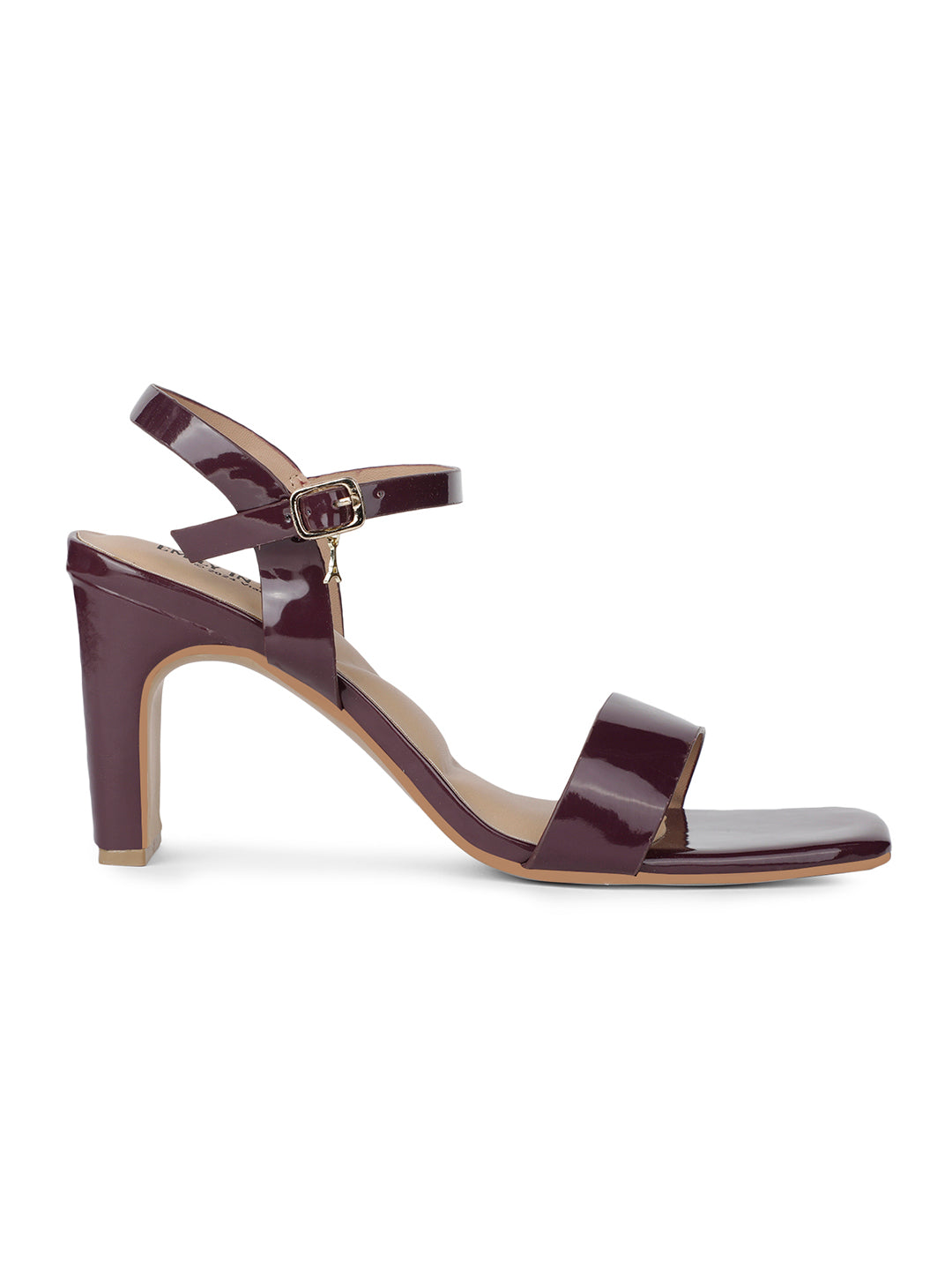 Bata Women Orange Ankle Strap Block Heel Sandal - Orange - View 2