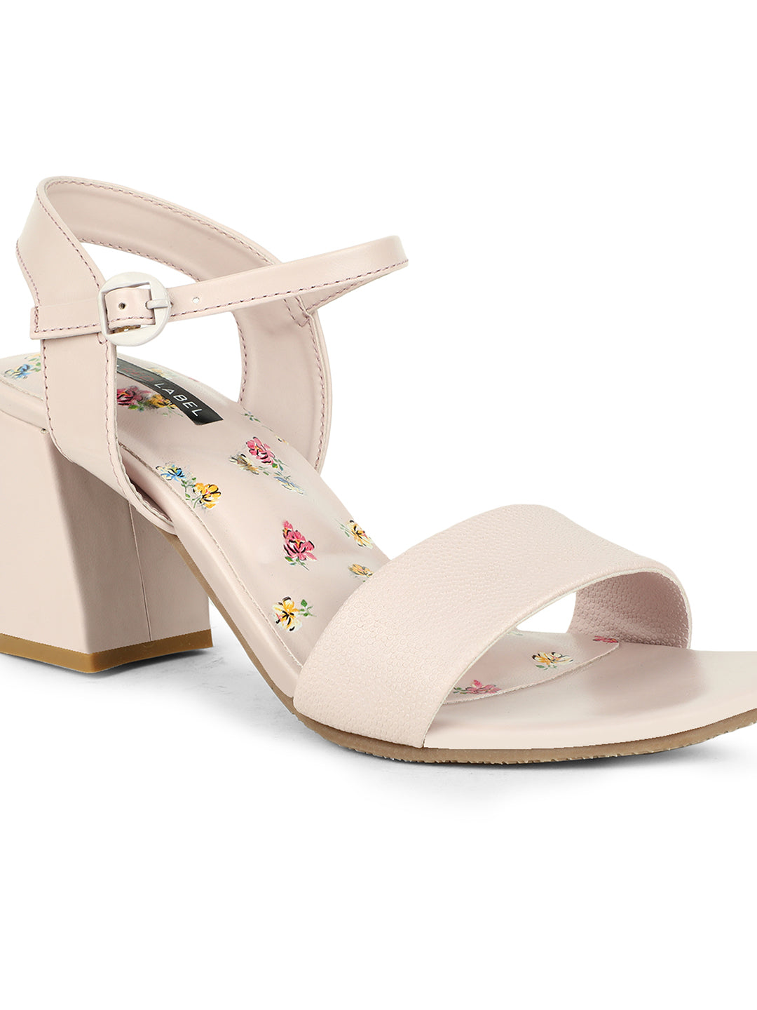 Bata Women Purple Ankle Strap Block Heel Sandal - Purple - View 5