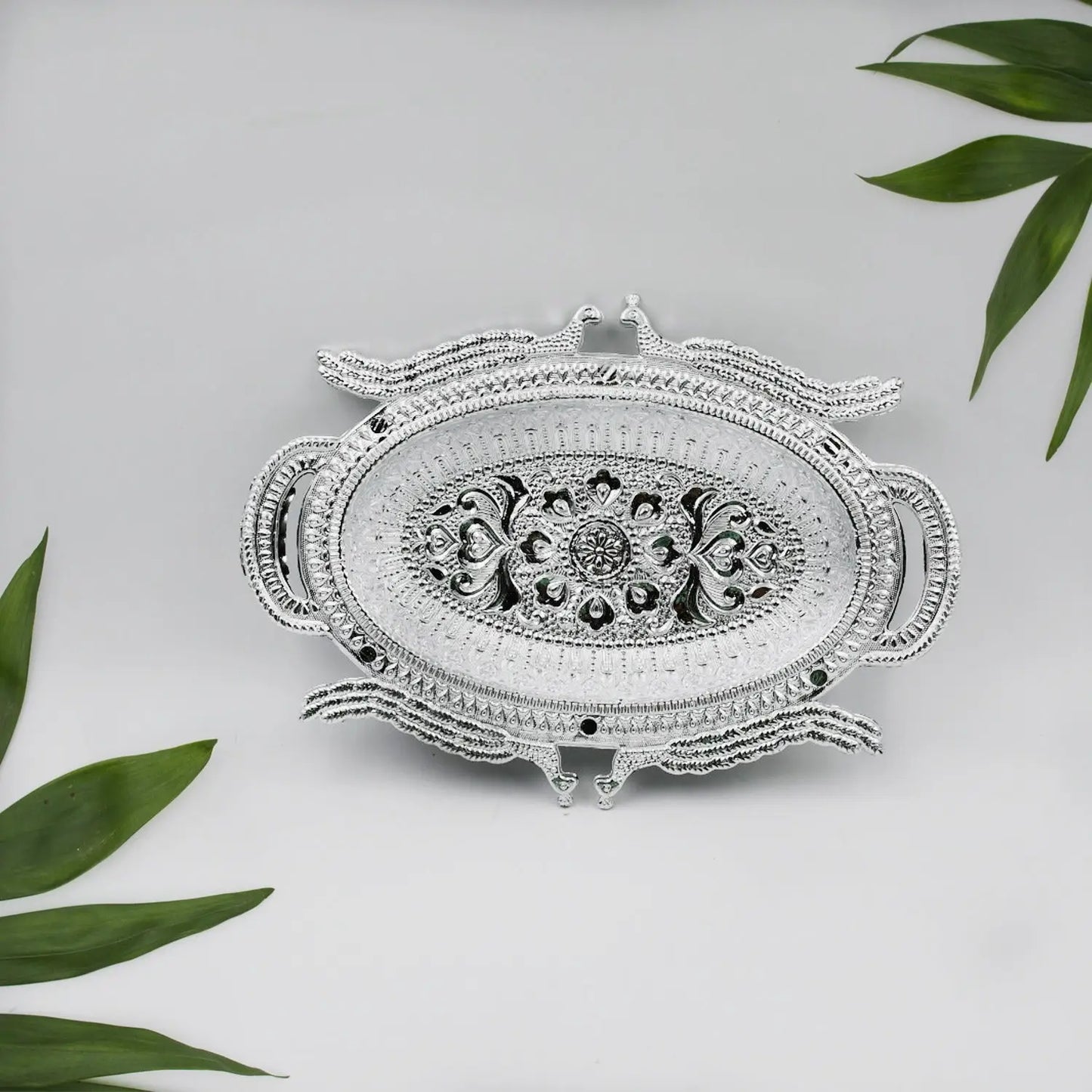 Decorative Mukhwas Serving Tray Serving Mukhwas Plate Fancy Candy Tray Dry Fruit Serving Tray HP DD