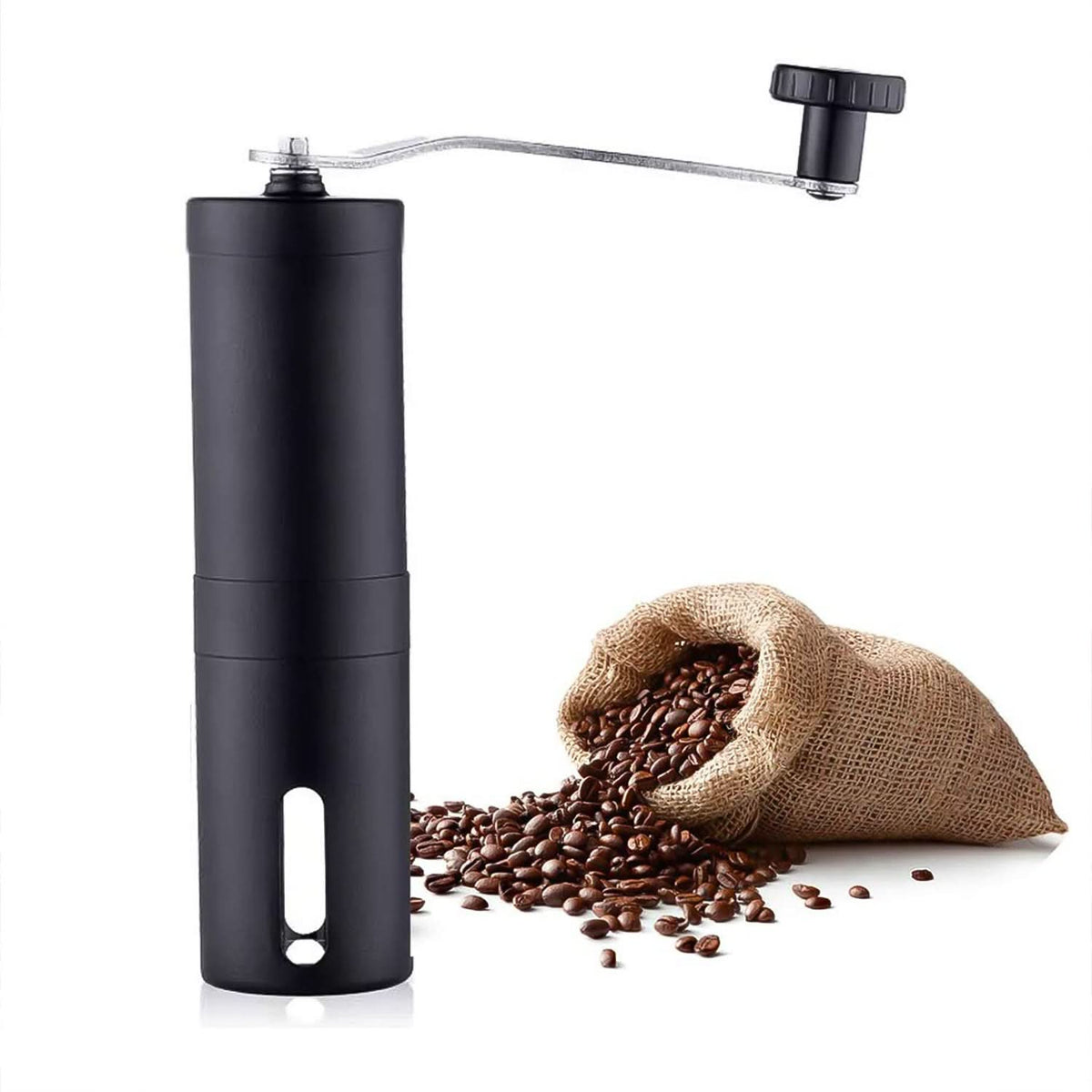 Portable Stainless Steel Manual Coffee Grinder (1 Pc) HP DD