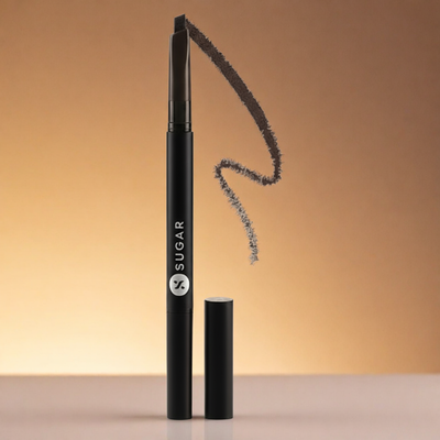 Sugar Cosmetics Arch Arrival Brow Definer - For Dark Black Hair, 3.5 g 04 Felix Onyx