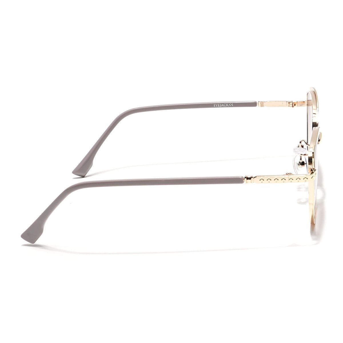 Eyejack Golden & Brown Cateye Sunglasses for Men and Women - Style L831 - view 6